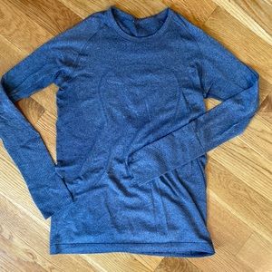 Dark grey lululemon long sleeve